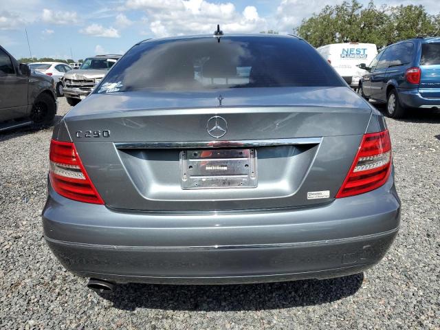 WDDGF4HB5CA644401 - 2012 MERCEDES-BENZ C 250 GRAY photo 6