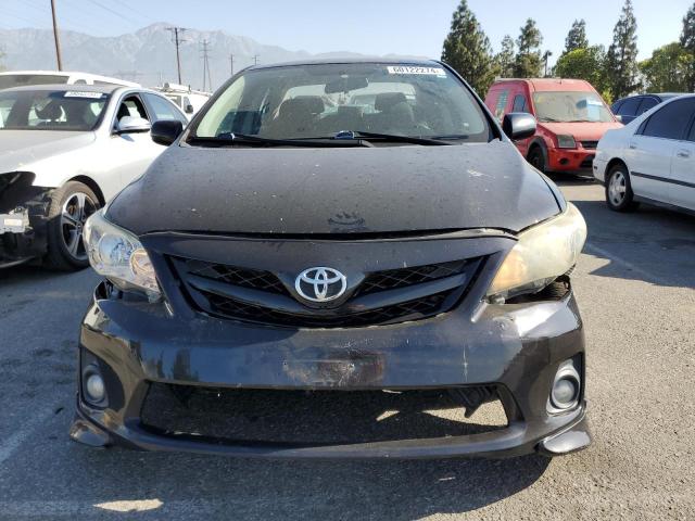 5YFBU4EE2CP012038 - 2012 TOYOTA COROLLA BASE BLACK photo 5