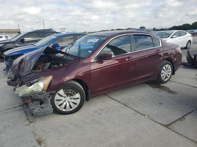 1HGCP2F31AA085059 - 2010 HONDA ACCORD LX BURGUNDY photo 1