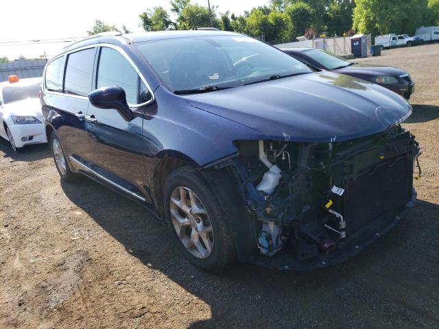 2C4RC1EG1HR763558 - 2017 CHRYSLER PACIFICA TOURING L PLUS BLUE photo 4