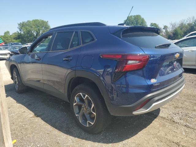 KL77LHE20RC144512 - 2024 CHEVROLET TRAX 1LT BLUE photo 2