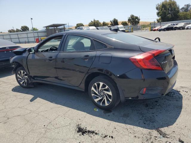 2HGFC2F73JH543570 - 2018 HONDA CIVIC EX BLACK photo 2