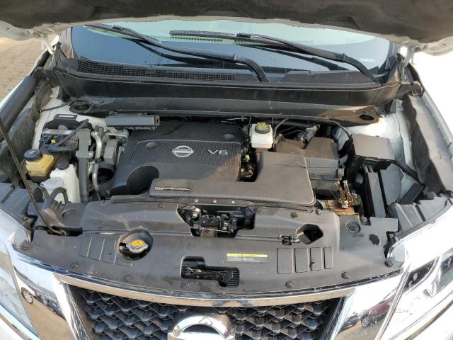 5N1AR2MM6DC623612 - 2013 NISSAN PATHFINDER S WHITE photo 12