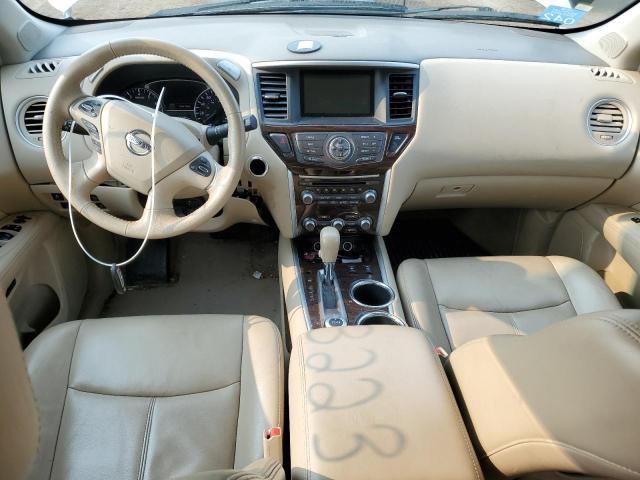 5N1AR2MM6DC623612 - 2013 NISSAN PATHFINDER S WHITE photo 8