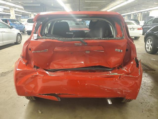 JTDKDTB30D1057630 - 2013 TOYOTA PRIUS C RED photo 6