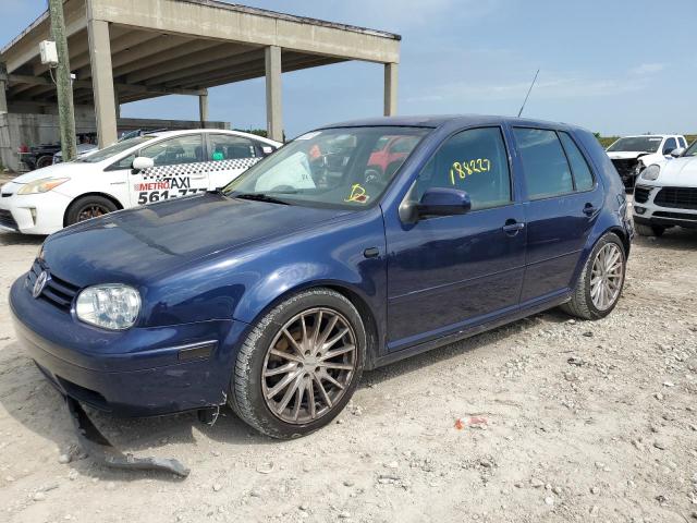 9BWGB61J024062471 - 2002 VOLKSWAGEN GOLF GLS BLUE photo 1