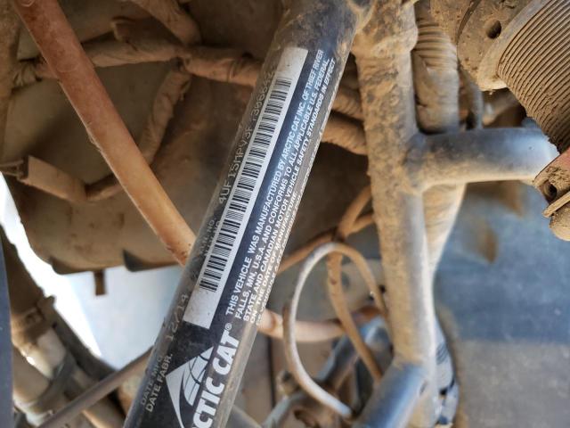 4UF15MPV3FT306642 - 2015 ARCTIC CAT WILDCAT თეთრი ფოტო 10