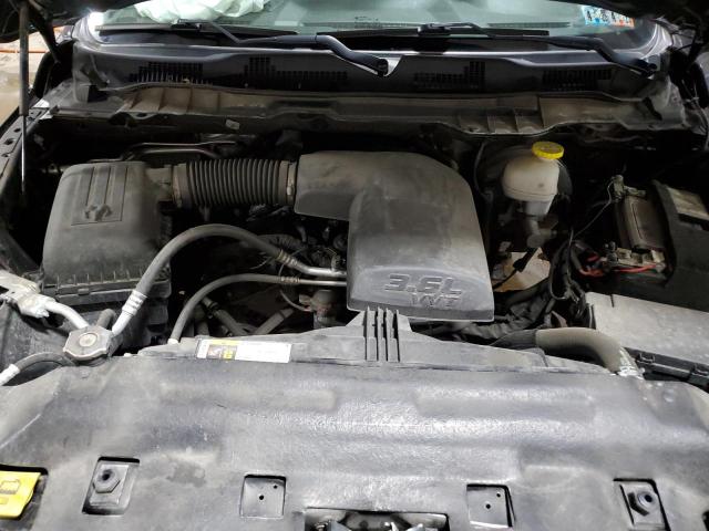 1C6RR7GG0NS151903 - 2022 RAM 1500 CLASS SLT გრაფიტი ფოტო 11