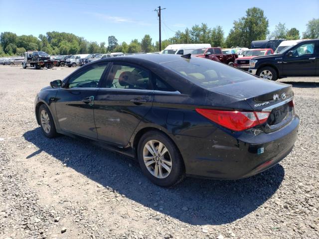 5NPEB4AC4DH669221 - 2013 HYUNDAI SONATA GLS BLACK photo 2