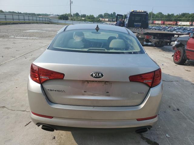 KNAGM4A76D5385267 - 2013 KIA OPTIMA LX SILVER photo 6