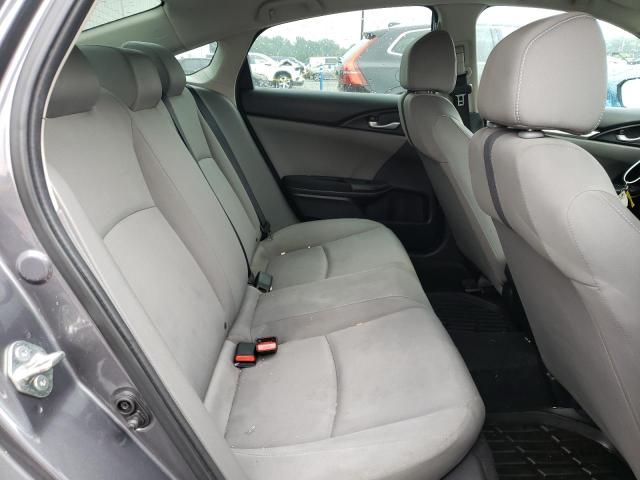 2HGFC2F66KH563224 - 2019 HONDA CIVIC LX GRAY photo 10