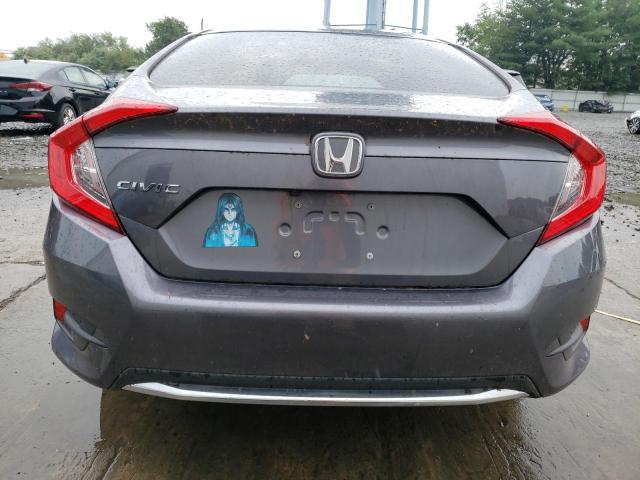 2HGFC2F66KH563224 - 2019 HONDA CIVIC LX GRAY photo 6