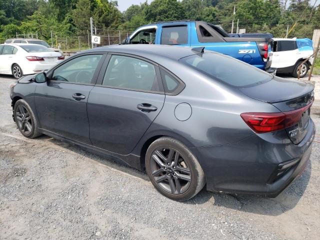 3KPF34AD6ME279090 - 2021 KIA FORTE GT LINE GRAY photo 2