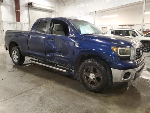 5TBBT54167S454477 - 2007 TOYOTA TUNDRA DOUBLE CAB SR5 BLUE photo 4