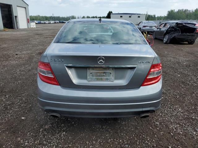 WDDGF8BB3AF518389 - 2010 MERCEDES-BENZ C 300 4MATIC GRAY photo 6