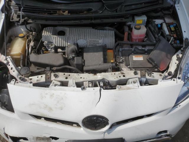 JTDKN3DP5E3050109 - 2014 TOYOTA PRIUS PLUG Белый фото 11