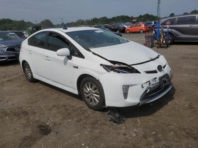 JTDKN3DP5E3050109 - 2014 TOYOTA PRIUS PLUG Белый фото 4
