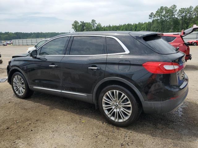 2LMPJ6LR1JBL39309 - 2018 LINCOLN MKX RESERVE Սև լուսանկար 2