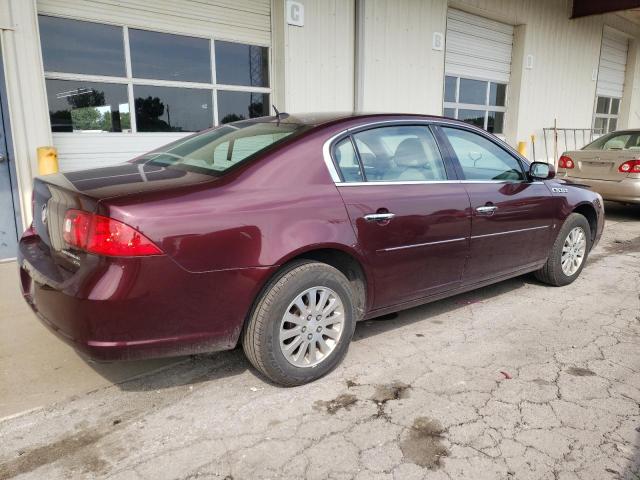 1G4HP57296U155565 - 2006 BUICK LUCERNE CX MAROON photo 3