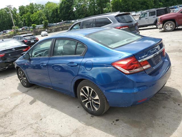 2HGFB2F98DH540818 - 2013 HONDA CIVIC EXL BLUE photo 2