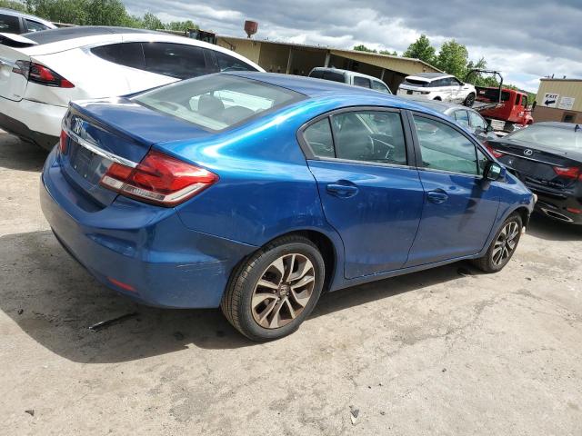 2HGFB2F98DH540818 - 2013 HONDA CIVIC EXL BLUE photo 3