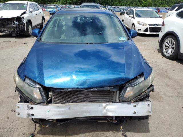 2HGFB2F98DH540818 - 2013 HONDA CIVIC EXL BLUE photo 5