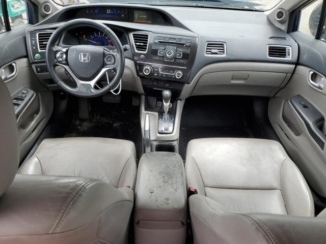 2HGFB2F98DH540818 - 2013 HONDA CIVIC EXL BLUE photo 8