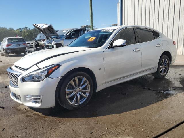 JN1BY1AR9JM220786 - 2018 INFINITI Q70 3.7 LUXE WHITE photo 1