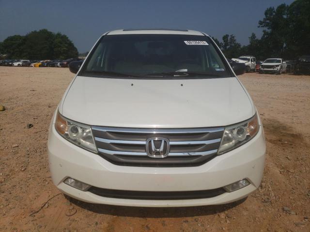 5FNRL5H96CB140834 - 2012 HONDA ODYSSEY TOURING WHITE photo 5