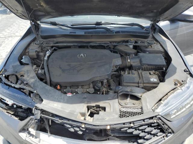 19UUB3F6XJA001520 - 2018 ACURA TLX TECH+A Մոխրագույն լուսանկար 11
