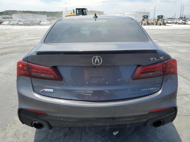 19UUB3F6XJA001520 - 2018 ACURA TLX TECH+A Մոխրագույն լուսանկար 6