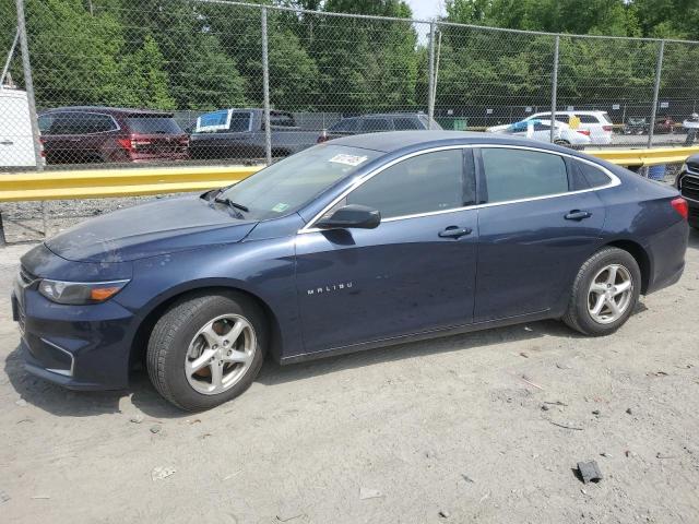 1G1ZB5ST9HF132987 - 2017 CHEVROLET MALIBU LS BLUE photo 1