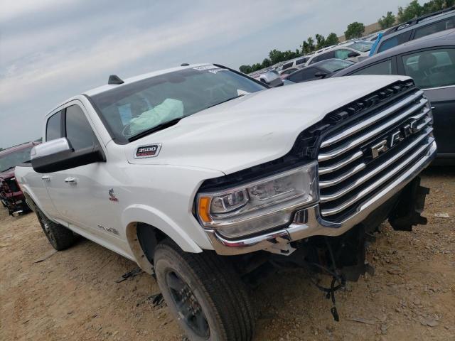 3C63R3KL6KG625486 - 2019 RAM 3500 LONGHORN WHITE photo 4