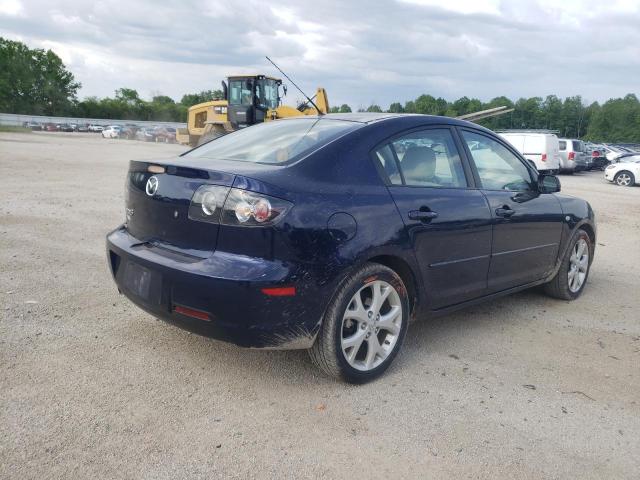 JM1BK32F891229037 - 2009 MAZDA 3 I BLUE photo 4