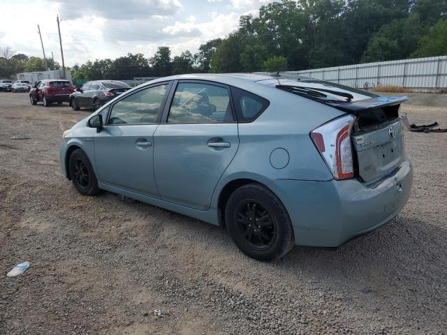 JTDKN3DUXD1621318 - 2013 TOYOTA PRIUS TURQUOISE photo 2