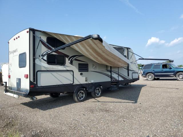 4YDT24028GT410616 - 2016 KEYSTONE PASSPORT WHITE photo 4