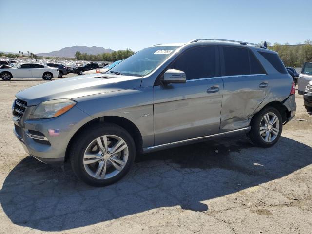 4JGDA5HB3CA009092 - 2012 MERCEDES-BENZ ML 350 4MATIC SILVER photo 1