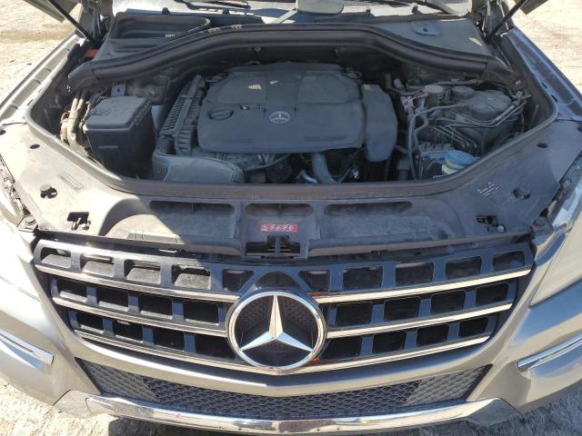4JGDA5HB3CA009092 - 2012 MERCEDES-BENZ ML 350 4MATIC SILVER photo 11