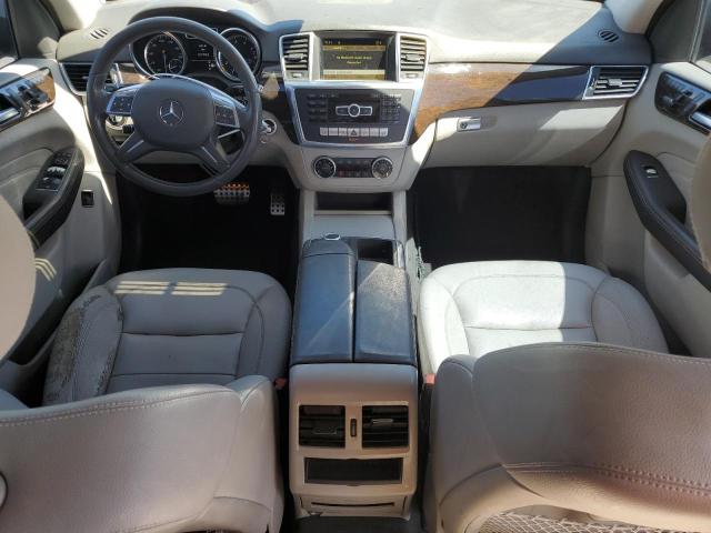 4JGDA5HB3CA009092 - 2012 MERCEDES-BENZ ML 350 4MATIC SILVER photo 8
