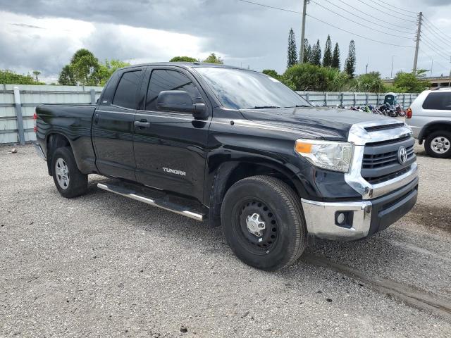 5TFRM5F11EX074289 - 2014 TOYOTA TUNDRA DOUBLE CAB SR/SR5 BLACK photo 4