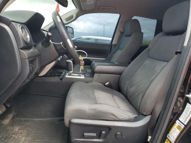 5TFRM5F11EX074289 - 2014 TOYOTA TUNDRA DOUBLE CAB SR/SR5 BLACK photo 7