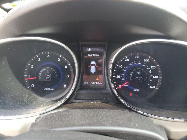 5XYZUDLA0DG024998 - 2013 HYUNDAI SANTA FE S BLACK photo 9