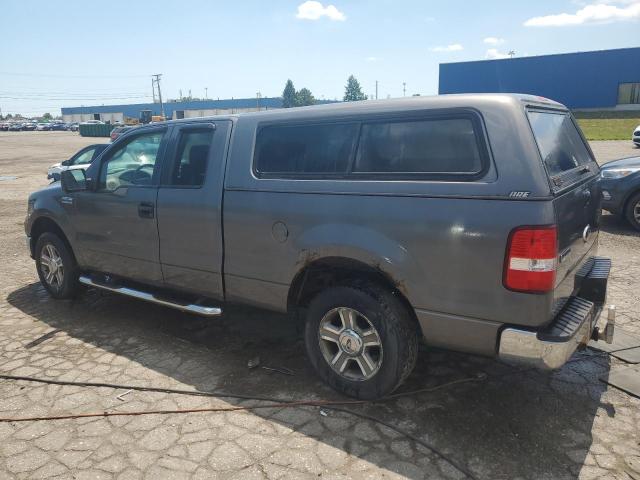 1FTRX12W98FB49915 - 2008 FORD F150 GRAY photo 2