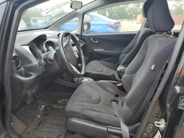 JHMGE8H47AS003181 - 2010 HONDA FIT SPORT BLACK photo 7
