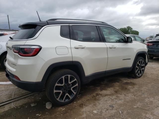 3C4NJDCB2JT104338 - 2018 JEEP COMPASS LIMITED WHITE photo 3