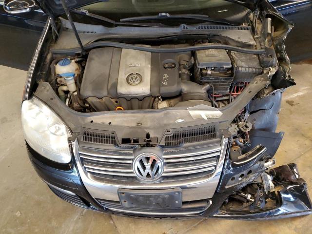 3VWEF71K27M196959 - 2007 VOLKSWAGEN JETTA WOLFSBURG 黑色 照片 11
