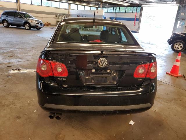 3VWEF71K27M196959 - 2007 VOLKSWAGEN JETTA WOLFSBURG 黑色 照片 6
