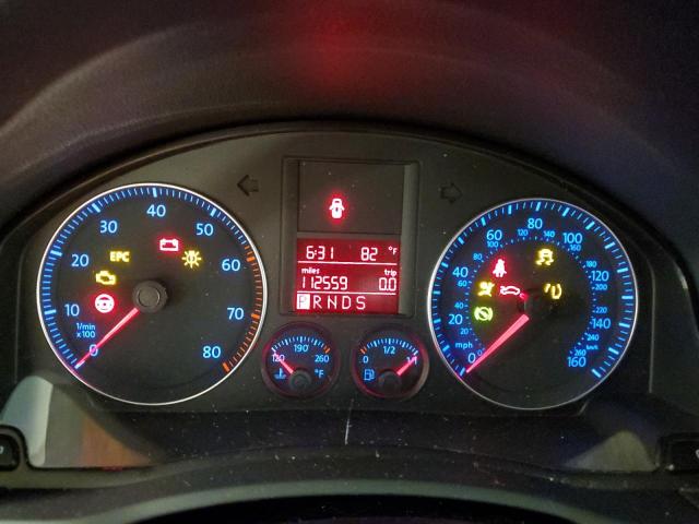 3VWEF71K27M196959 - 2007 VOLKSWAGEN JETTA WOLFSBURG 黑色 照片 9