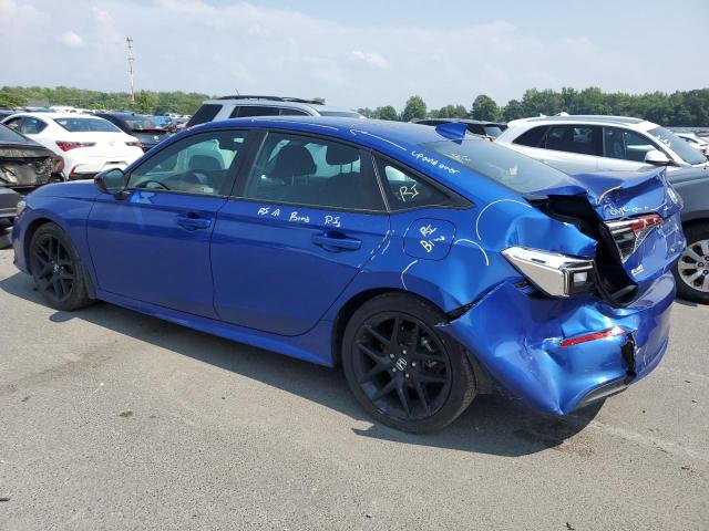 2HGFE2F57NH577705 - 2022 HONDA CIVIC SPORT 蓝色 照片 2