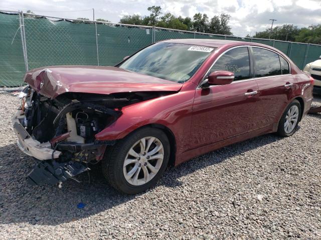 KMHGC4DD7CU174764 - 2012 HYUNDAI GENESIS 3.8L MAROON photo 1